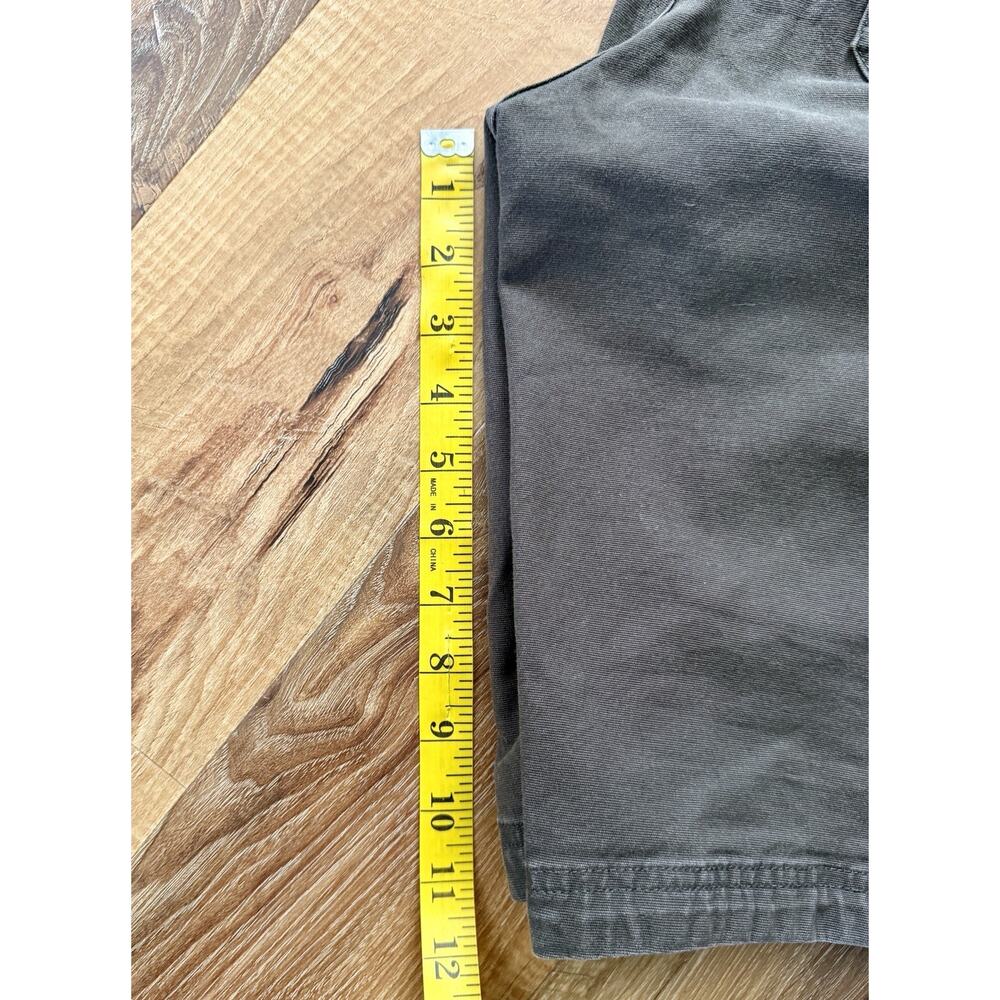 Duluth Trading Co Men's DuluthFlex Fire‎ Hose Cargo Shorts, Brown EUC - Picture 4 of 8